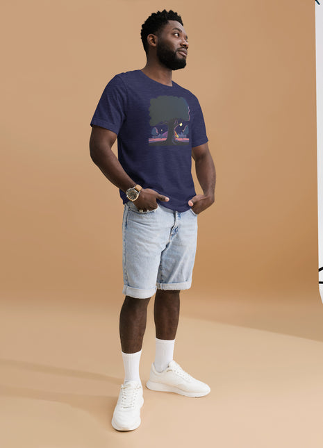 Superhero Night In The Park - Slim Fit T-Shirt