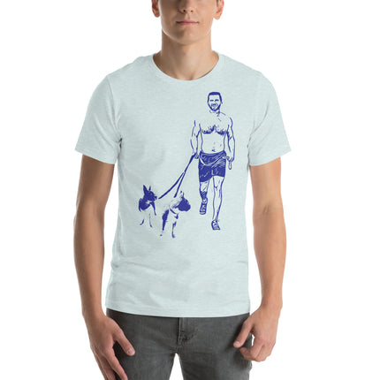 Rainbow Series - Man's Best Friend: A Jog in the Park - Slim Fit T-Shirt