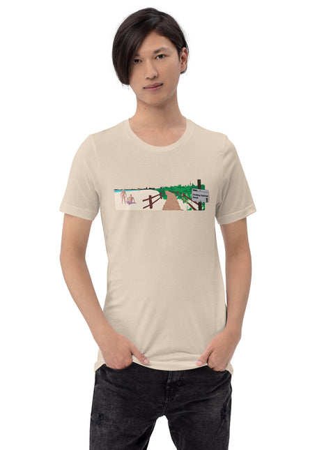 Toronto Icons - The Hanlan's Beach - Slim Fit T-Shirt