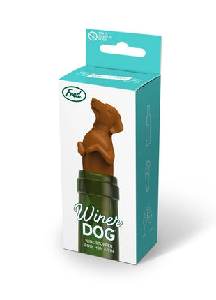 Winer Dog Bottle Stopper