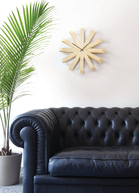 Ribbonwood Wall Clock