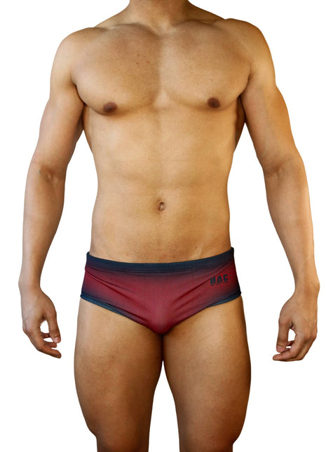 Vintage Cut Swim Brief - Red Ballistic