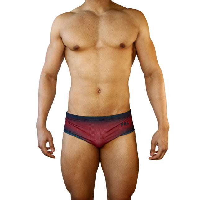 Vintage Cut Swim Brief - Red Ballistic